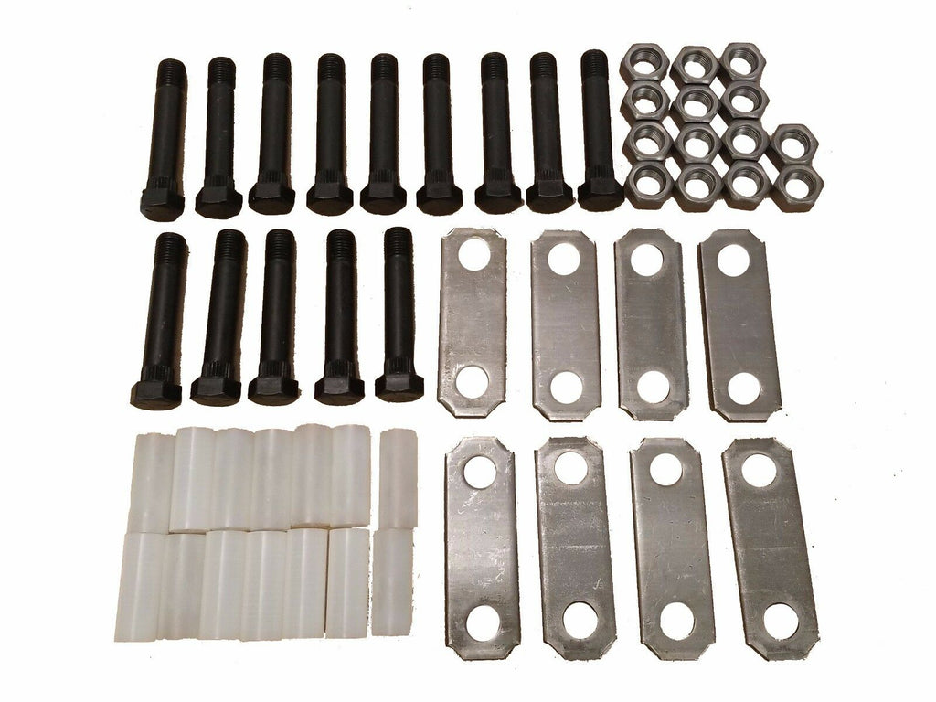 Tandem Axle Trailer Spring Suspension Rebuild Kit 7k 14k Camper Repair 3.5" Shkl (SRK-TA-SB-35)