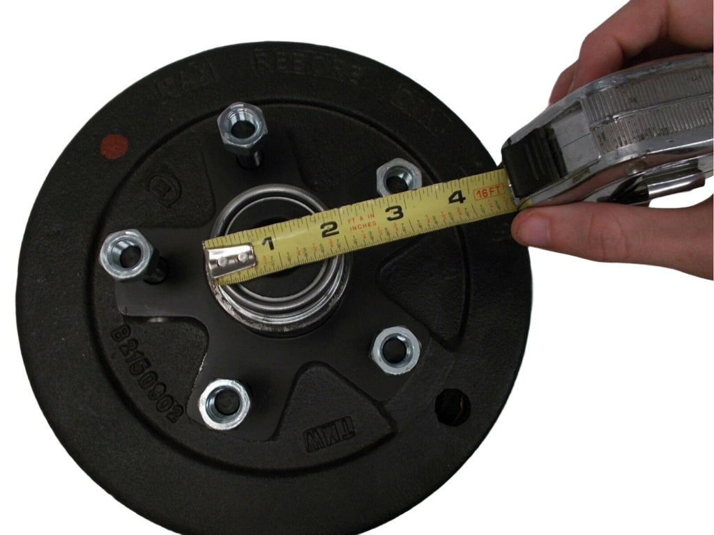 5 x 5" Pair of Brake Assembly Spindle Kit Stub End Unit Trailer Axle 3500 84 (STUB-84-550-D)