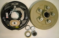 Add Brakes Basic Dexter 5 x 4.75 3500# Drums Dexter 10" Never Adjust Backing (945475-B-FSA-DEX)