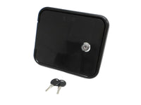 Black Gravity Plastic City Water Tank Inlet Hatch Camper Trailer RV Lock Door (VAL2004BKBU)