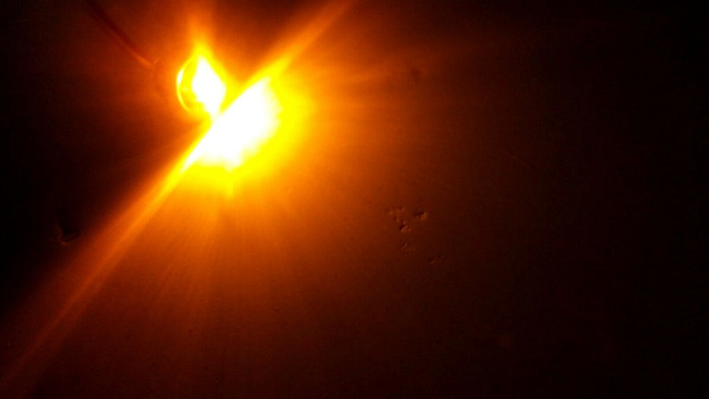 3/4" Amber LED Clearance Marker Light Truck Trailer PC Rated Sidemarker (219-1100-1)