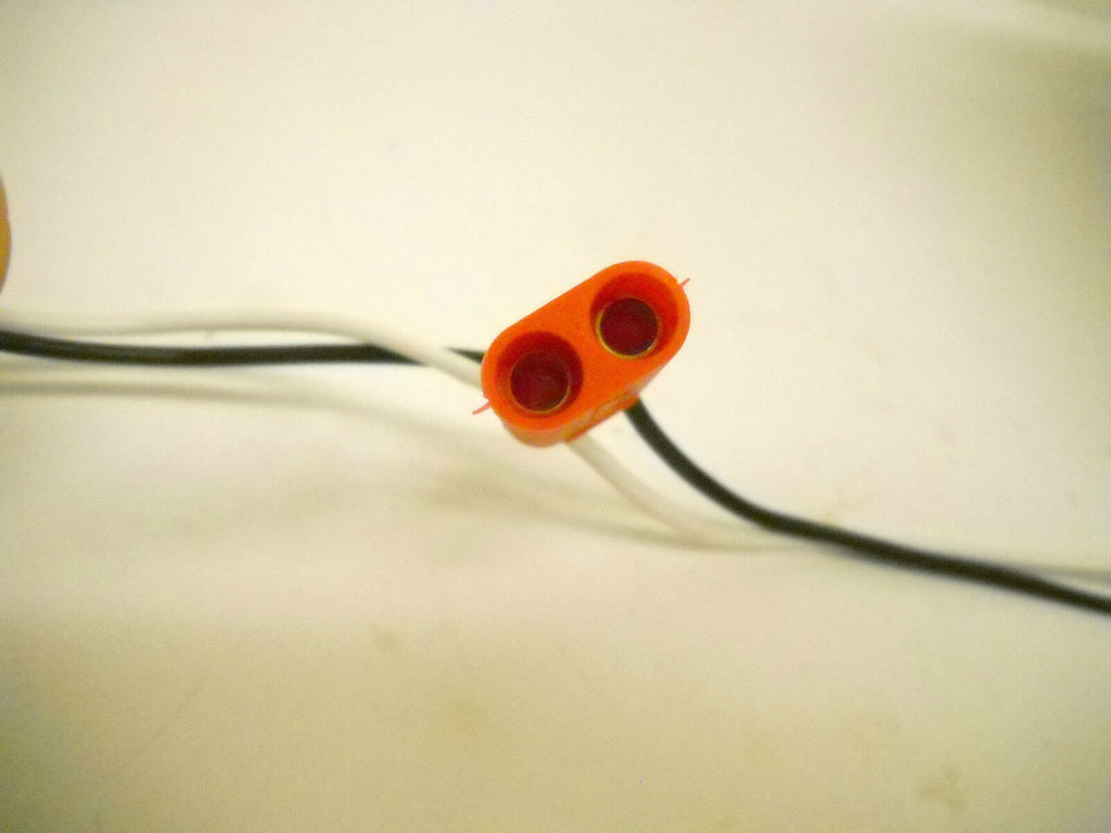 Twin Wire .180 Bullet Connector Wiring Harness for LED Light 12" Spacing Trailer (M50960-100)