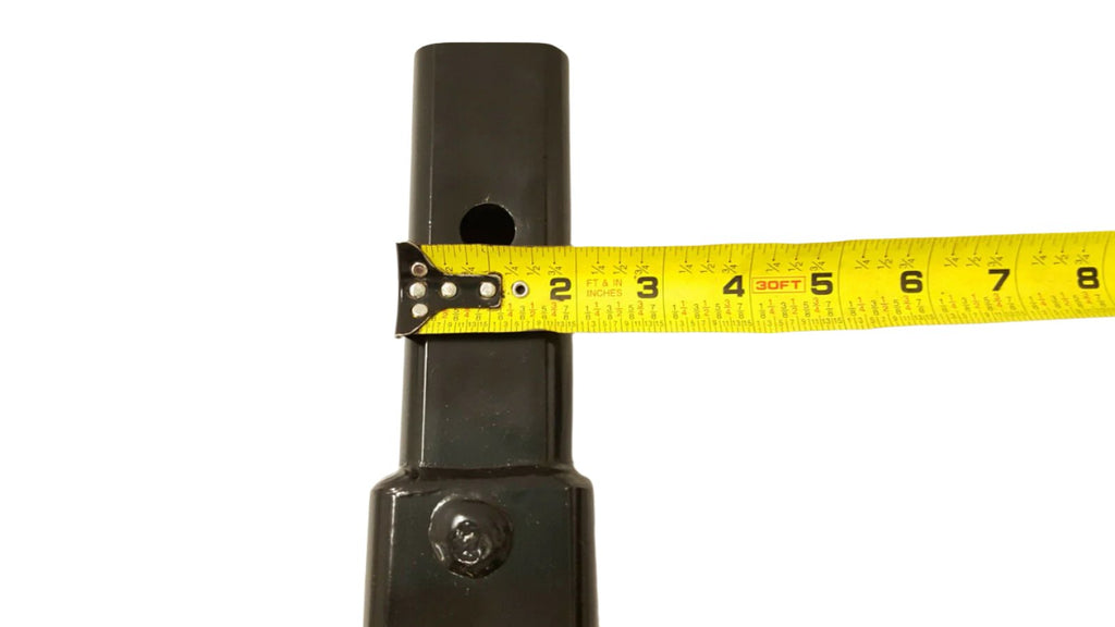 7-1/2" Receiver Hitch Extension Mount Trailer Truck RV Rack Bike USA Made 3500 (HE06)