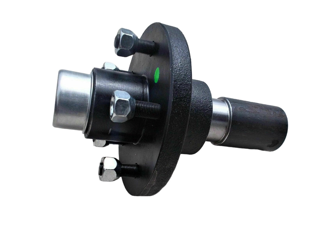 2 x 5 x 5.5" Replacement Idler Hub Spindle Kit Stub End unit Trailer Axle 3500# #84 (STUB-84-555-Hx2)