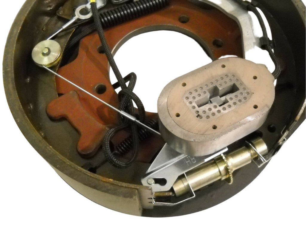 12-1/4 x 3-3/8" 9K 10K Electric Backing Plate 10000 Trailer Brake Right fit dexter (BK-10KE-02)