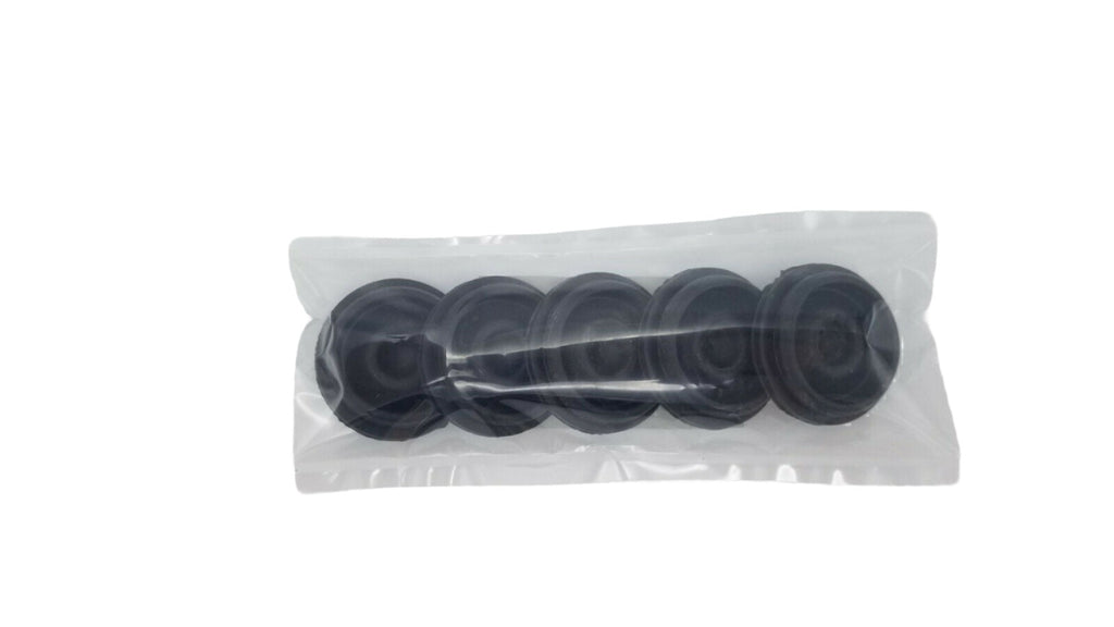 5 - Pack EZ Lube Dust Cover Rubber Grease Plugs for both EZ Lube and regular style axles (DC-RP-LOTOF5)