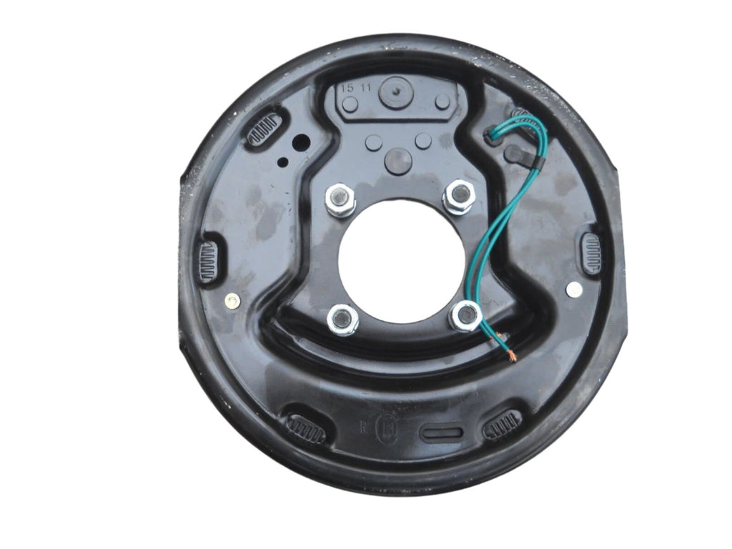 Basic Kit 5x5.5 Drum 3500# 10" Self Adjusting Backing Plate Left Only Trailer (94555-B-FSA-IMP-L)