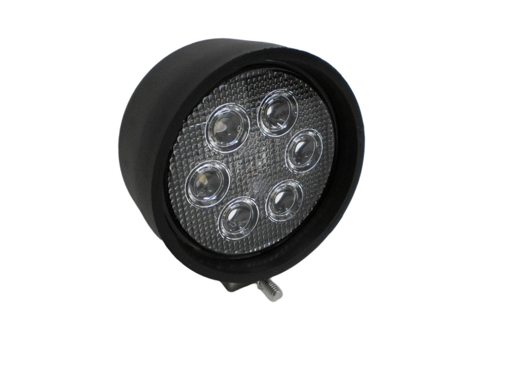 Maxxima MWL-11HL 4" Round Rubber Housing LED Work Light 750 Lumen Tractor truck (MWL-11HL)