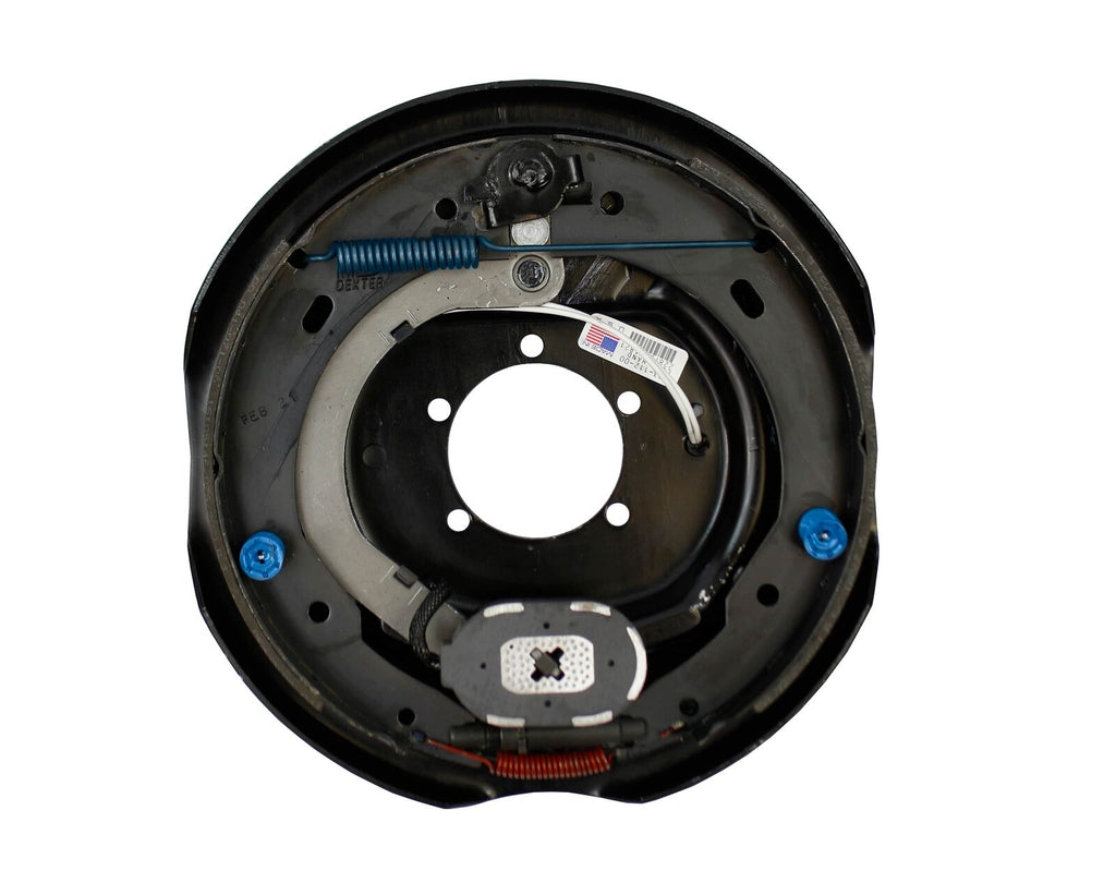 Dexter Brake Backing Plate 6K Axle 12x2 with PARK BRAKE Left Side (K23-112-00)