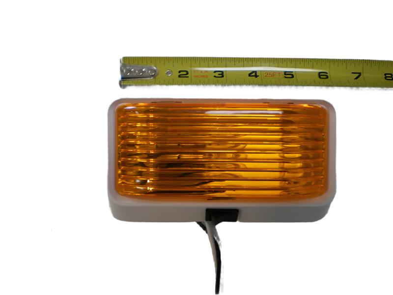 Bargman RV Trailer Amber Yellow Plastic Cargo Light Camper  (J-97-WSA)