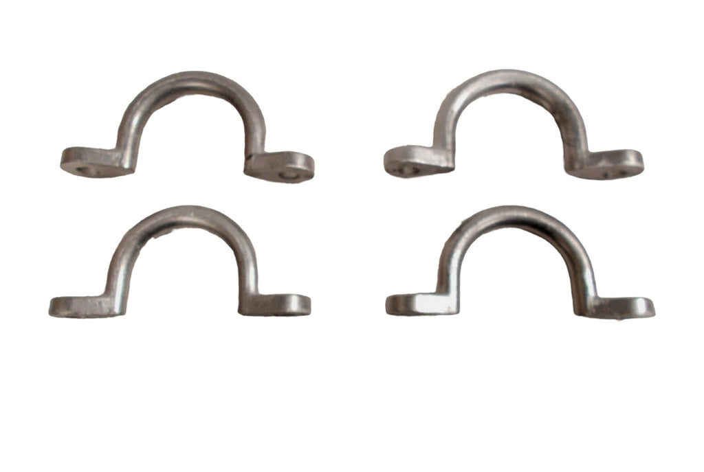 4 x Aluminum Rope Tie D Ring Cargo Horse Trailer Handle RV Camper Loop Boat (TL20012ABX4)