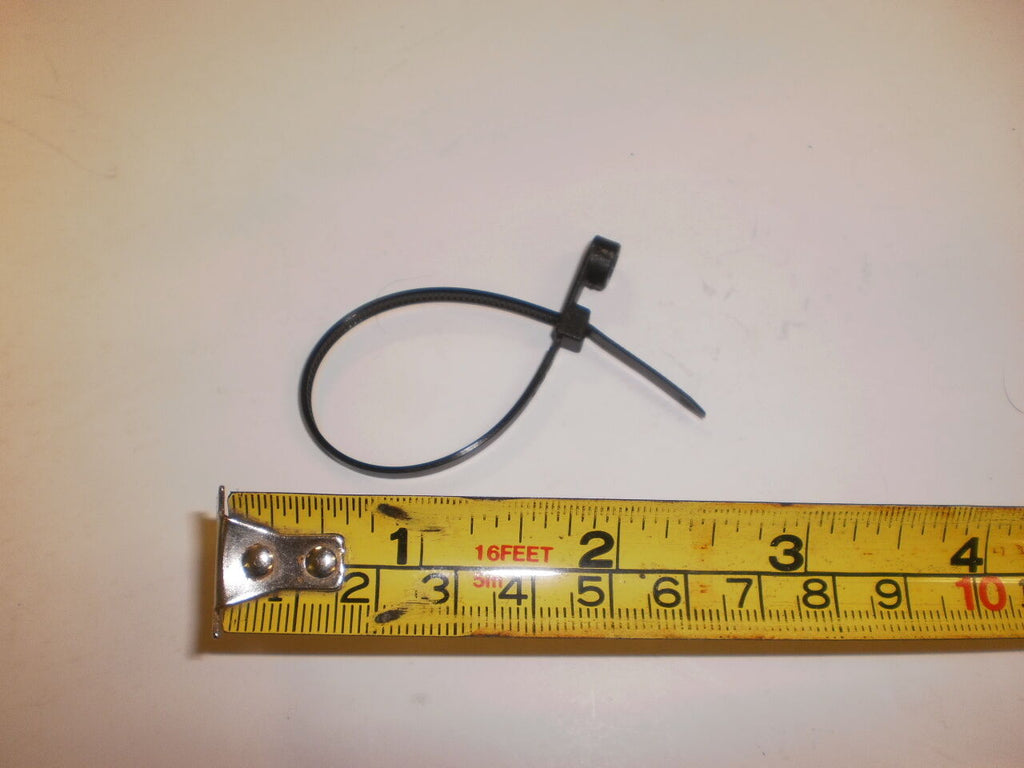 100- 6" Zip Tie Strap Wire Harness Screw Anchor Hole Mount Base Cable Attaching (LPC-41SMB)
