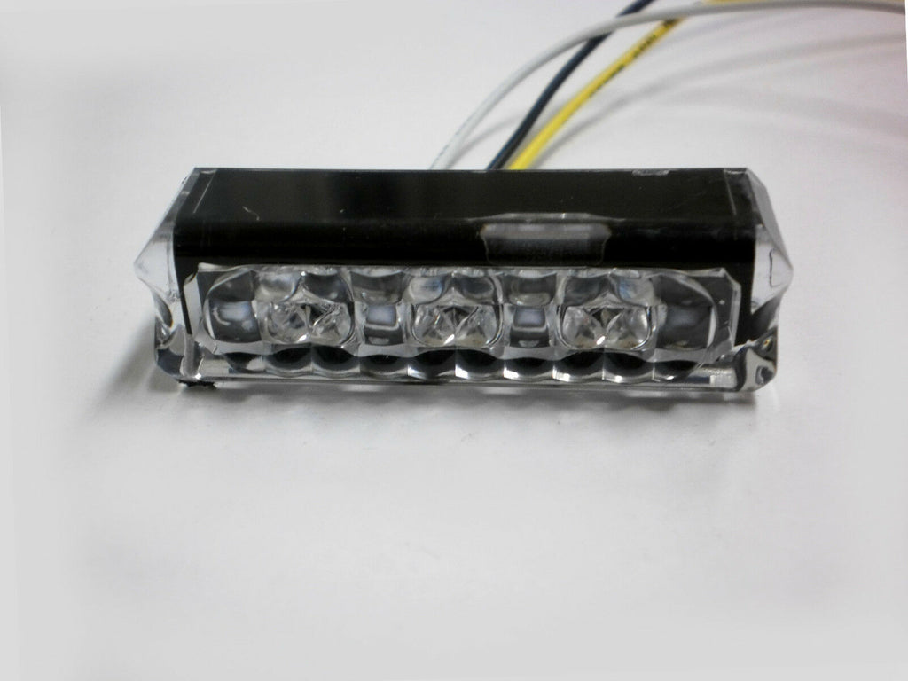 EON Amber SMALL LED Stop Tail Light Motorcycle Snowmobile Black Case (E03-A003-1 + E03-0BV0-1)