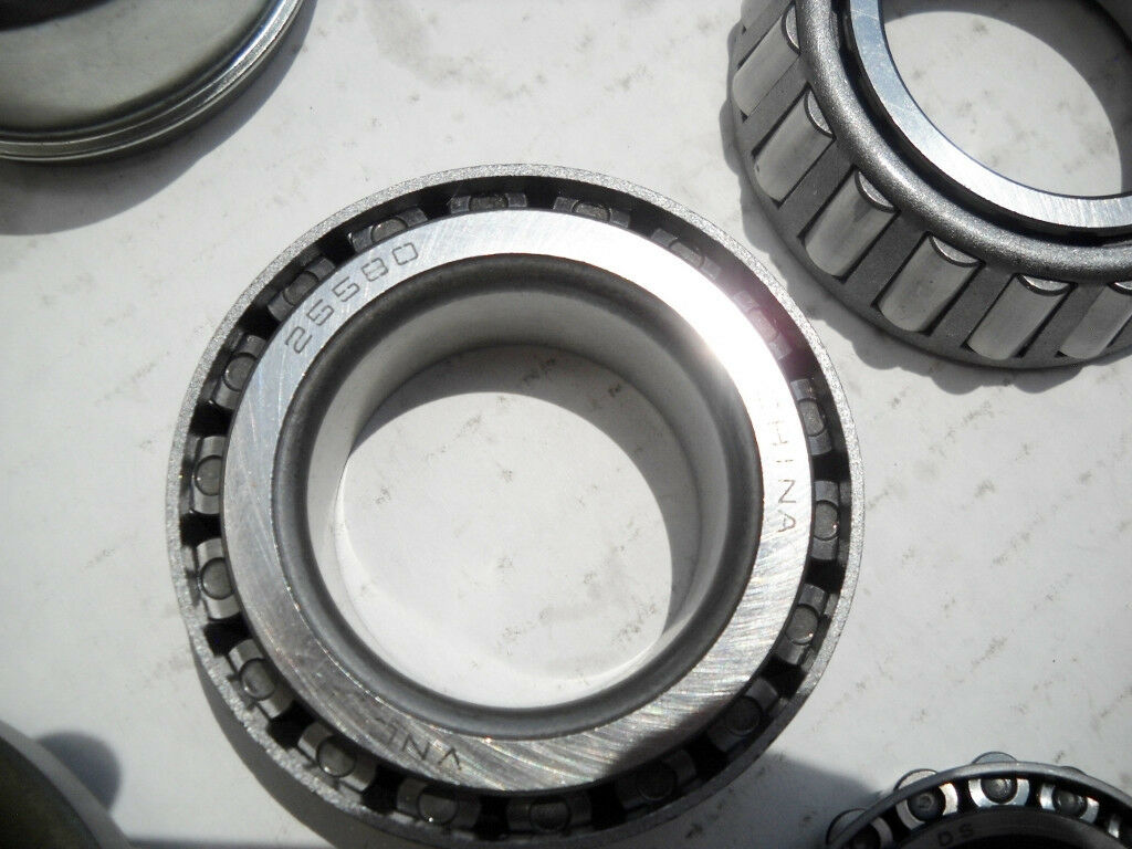 2- Genuine Dexter 8x6.5 Hubs with 7000# Bearing Kits Replace Trailer Idler Axle (821309-KITX2)