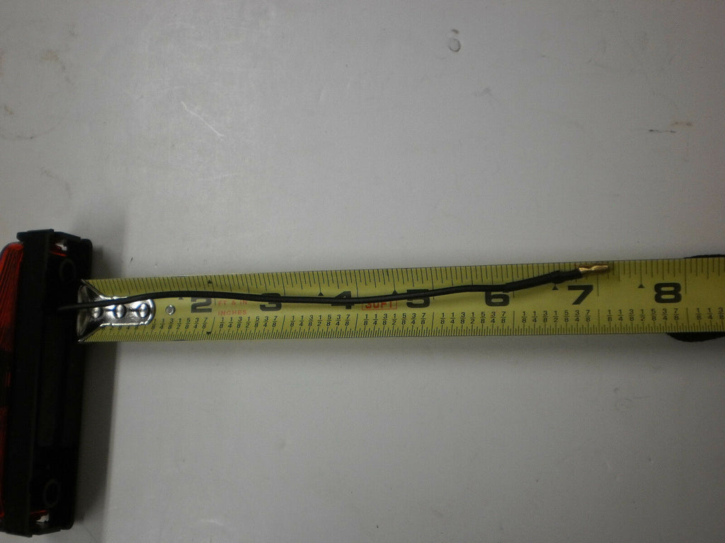 TecNiq Red LED Clearance Side Marker Light 1x4 Camper / Trailer Truck USA (S19-RR00-1-KIT)