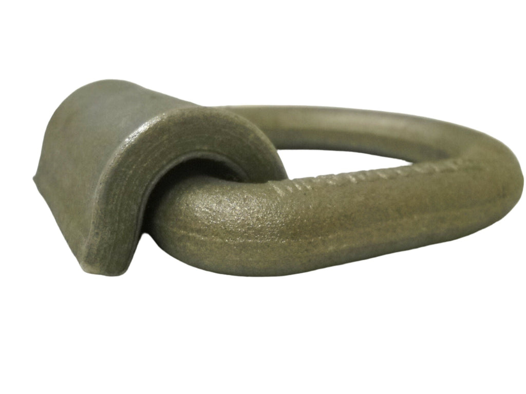 5/8" Weld On D Ring Chain Tie Down 18,000 Rated Trailer Truck Rope Forged Loop (LRW1)
