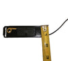 1- Snap in Self Grounding Light Black Bracket for 1x4 lights LED Trailer RV  (J-576-BRK-B1)