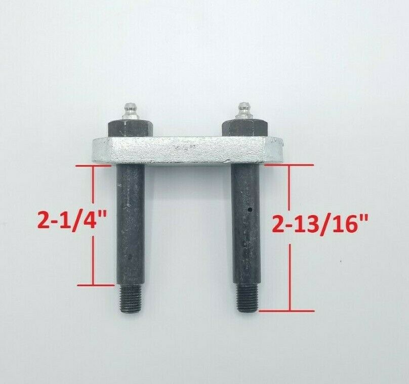 Dexter Tandem Axle Heavy Duty Spring Suspension Trailer Kit Double Eye Leaf (K71-449-00)