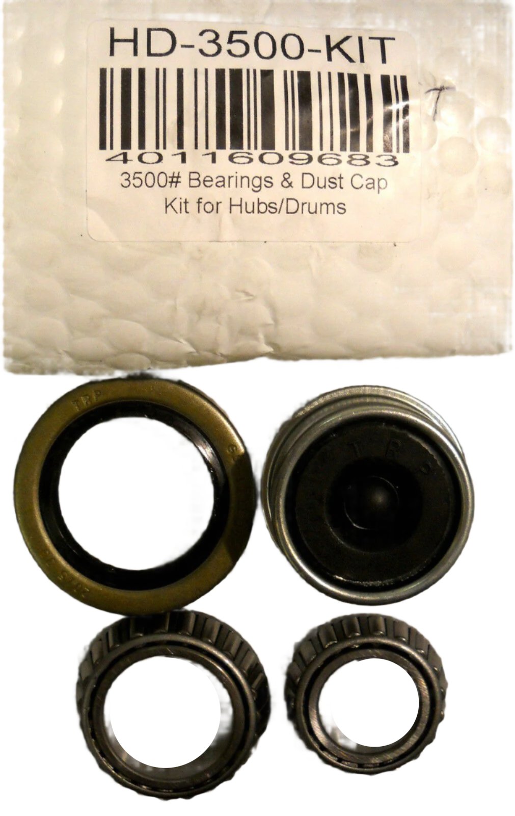 Add Trailer Brakes Kit – 3500 lb Axle, 5 on 4.5 Bolt Pattern, Electric Manual Adjust, Genuine Dexter Drums & Backing Plates (94545-B-DEX)