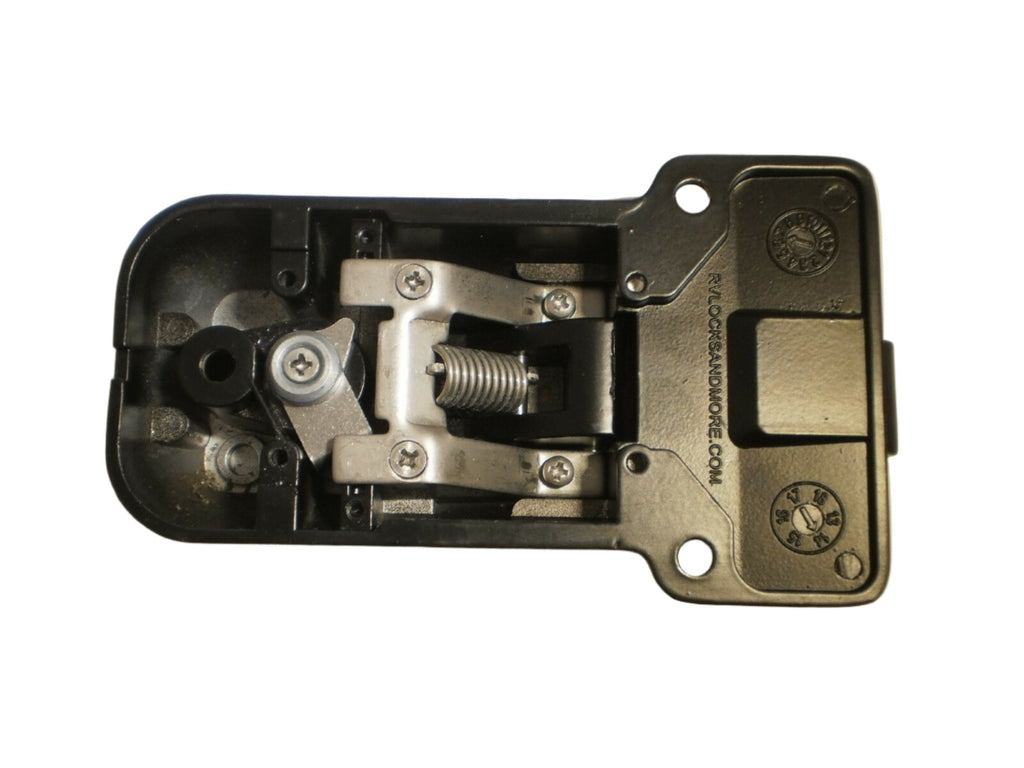 3 KEYED ALIKE Black Locking Cargo Trailer Cambar Door Latch Vise Lock Cam Bar (CBL-B-3X)
