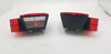 Pair Incandescent Box Light Over 80" Red Stop Turn Tail Boat RV Camper (J-2034 + J-2034-L)