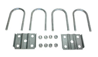 4 - Standard 2-3/8" Round U-bolts 3500# Trailer Axle 5-1/2" w/Nuts 2-1/2" ID Kit Regular (UBK-3500-R)