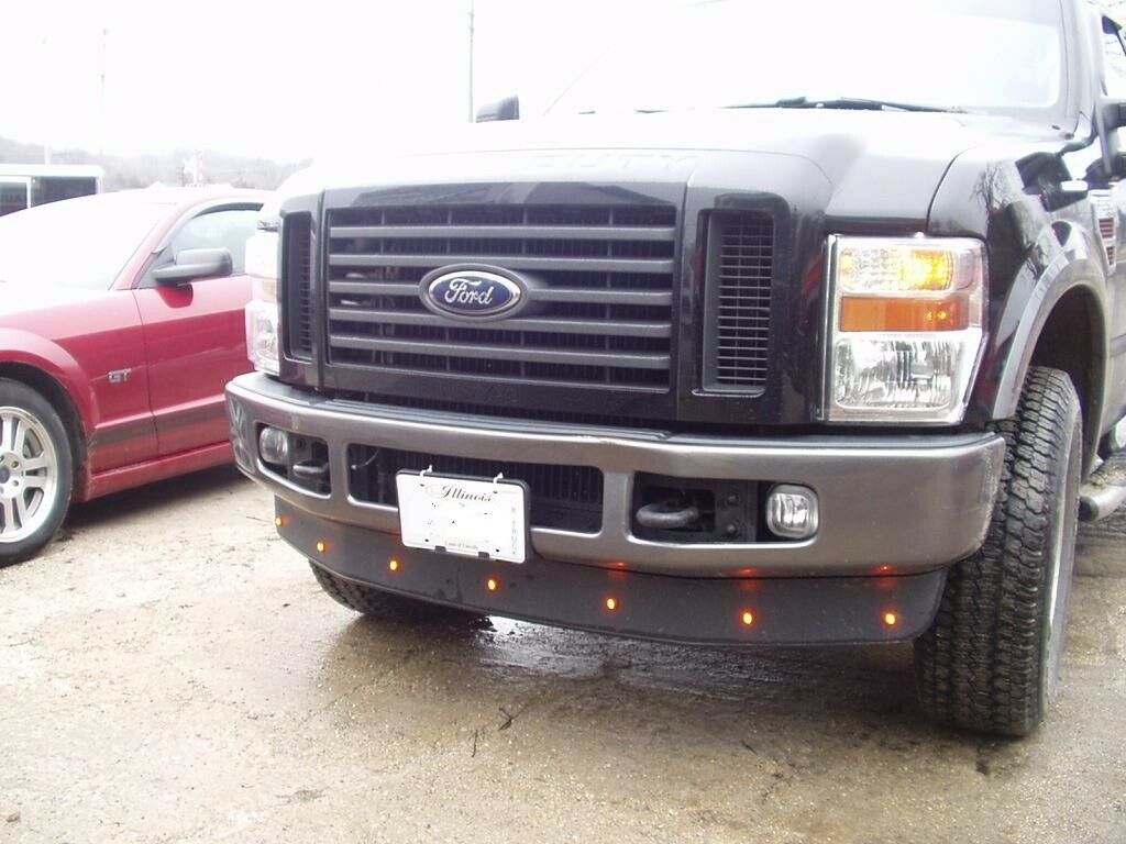 15 - Maxxima 3/4" Amber LED Clearance Marker Hot Spot Ghost Truck Light (M09300Y-LOT15)