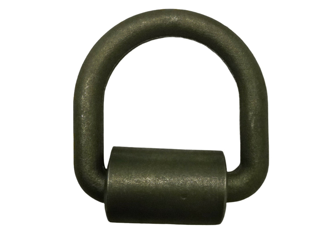4 - 5/8" Forged Weld On D Ring Chain Tie Down 18,000 Rated Trailer Truck Rope (LRW1-LOTOF4)