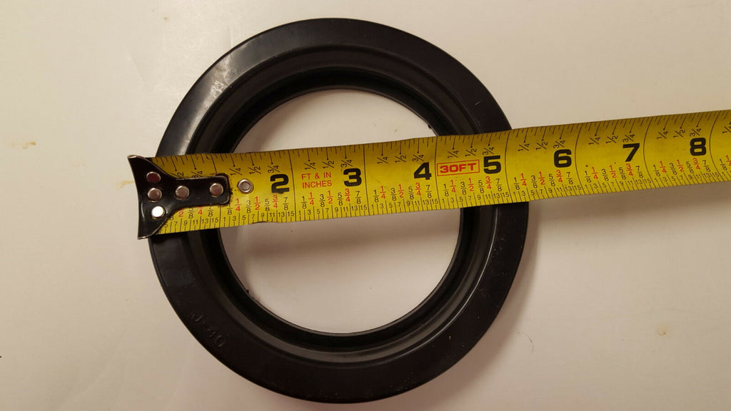 ONE 4" Round Dual Function 12 Diode Amber Amber LED Light Kit 3 Prong Trailer RV (J-4512-AK)