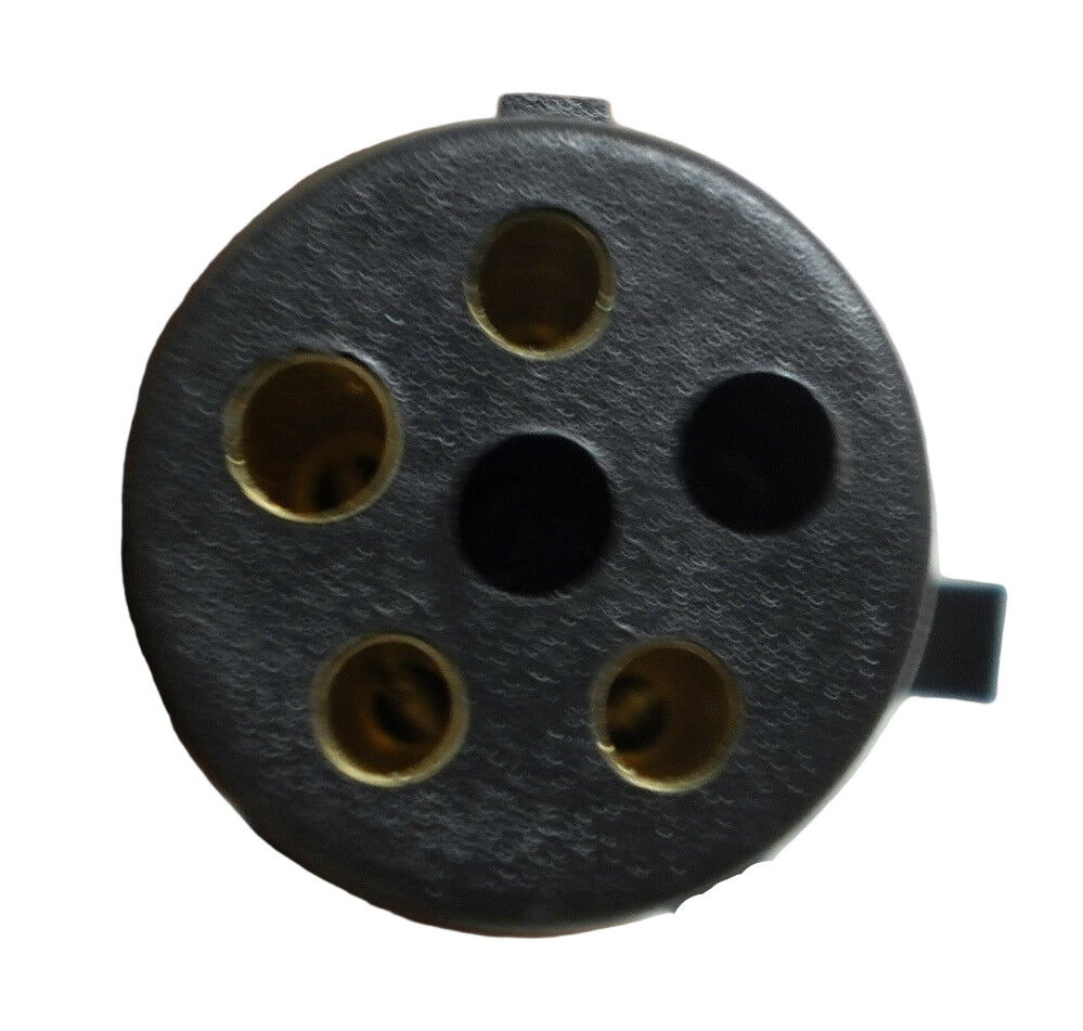 Trailer Plug Cord Wire Adapter 6 Round Truck End to 4 Flat Trailer End (R64F)