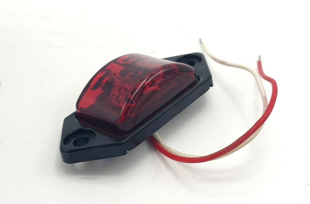 Kaper II 3-3/8" x 1-3/8" Red LED Clearance Marker Trailer Light P2 P3 Rated (L04-0038R)