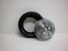 2.5" Red Clear Round Sealed Clearance Marker Light 4 LED Grommet Mount 2 1/2 (J-25-RKC)