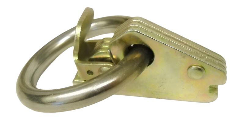 Brophy 5000# 10mm I.D. Zinc-Plated O-Ring E-Track Motorcycle ATV UTV Trailer (ETR6)