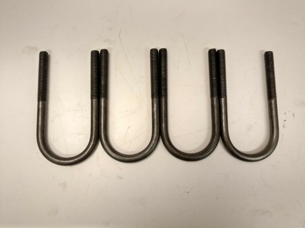 (4) Four 1-3/4" Round U-bolt kit 4 1/4" Long w/Nuts 2000 Trailer Axle Spring Axel (UBK-2000-R)