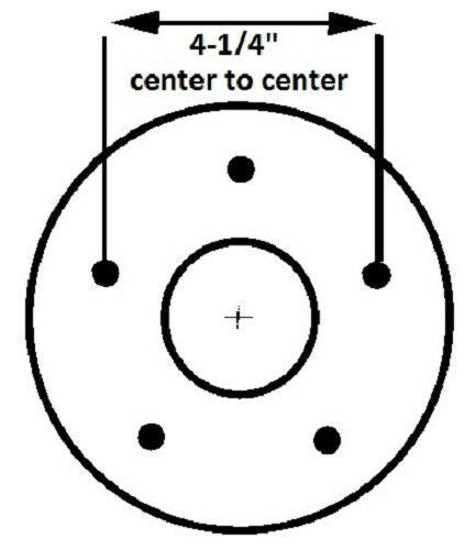 10"x 2.2" Trailer Axle brake hub drum 3500# Axel 5x4.5" Camper ALKO Fits Dexter (94545-1-KIT)