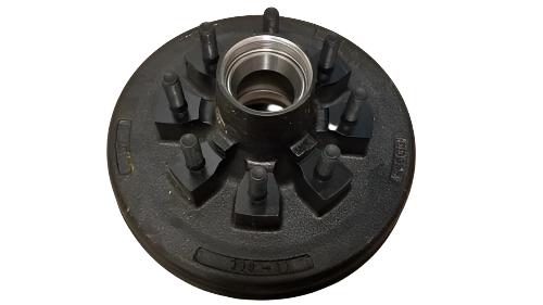 99-865-58HD-G-KIT Hybrid Hub Drum, 7000#, 8 x 6.5, AM, 5/8" Stud, With Bearings, Cap, and GREASE SEAL (Comparable to Lippert Hybrid L347627) (99-865-58HD-G-KIT)