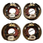 Four 12-1/4x3-3/8" 10K GD Electric Backing Plate 10000# Trailer Brake Fit Dexter (BK-10KE-SET2)