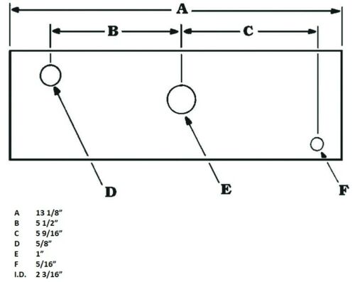 Dexter Equalizer Pivot Trailer Axle 9K Suspension 17-3/8"Long 2" Spring (013-118-03-KIT)