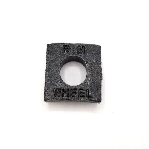 12 -  Mobile Home Axle Trailer Wheel Rim Clamp Block Wedge Lowboy hub Utility (15-2-12)