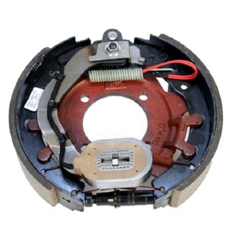 Left Hand 12-1/4" x 2-1/2" Dexter Trailer Electric Backing Plate 7200 8-393 8-355 (K23-428-00)