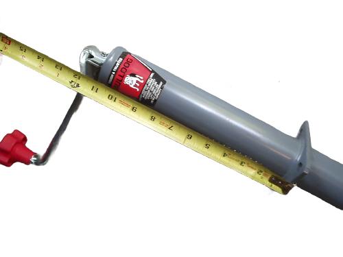 Genuine Bulldog A Frame Top Wind Trailer Jack RV Camper 15" Lift 155022 2000# (155022)